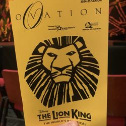 Fox Cities PAC - Lion King!!