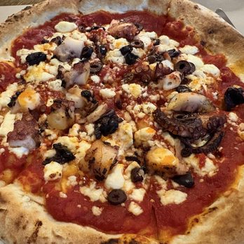 Society 48 - Grilled octopus pizza - Steakhouses Near Me - West Palm Beach, Florida Society 48 - Grilled octopus pizza - Steakhouses Near Me - West Palm Beach, Florida