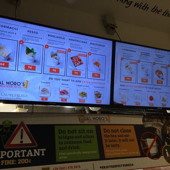 Dal Moro's - Menu - Fast Food Near Me - Venezia, VE Dal Moro's - Menu - Fast Food Near Me - Venezia, VE