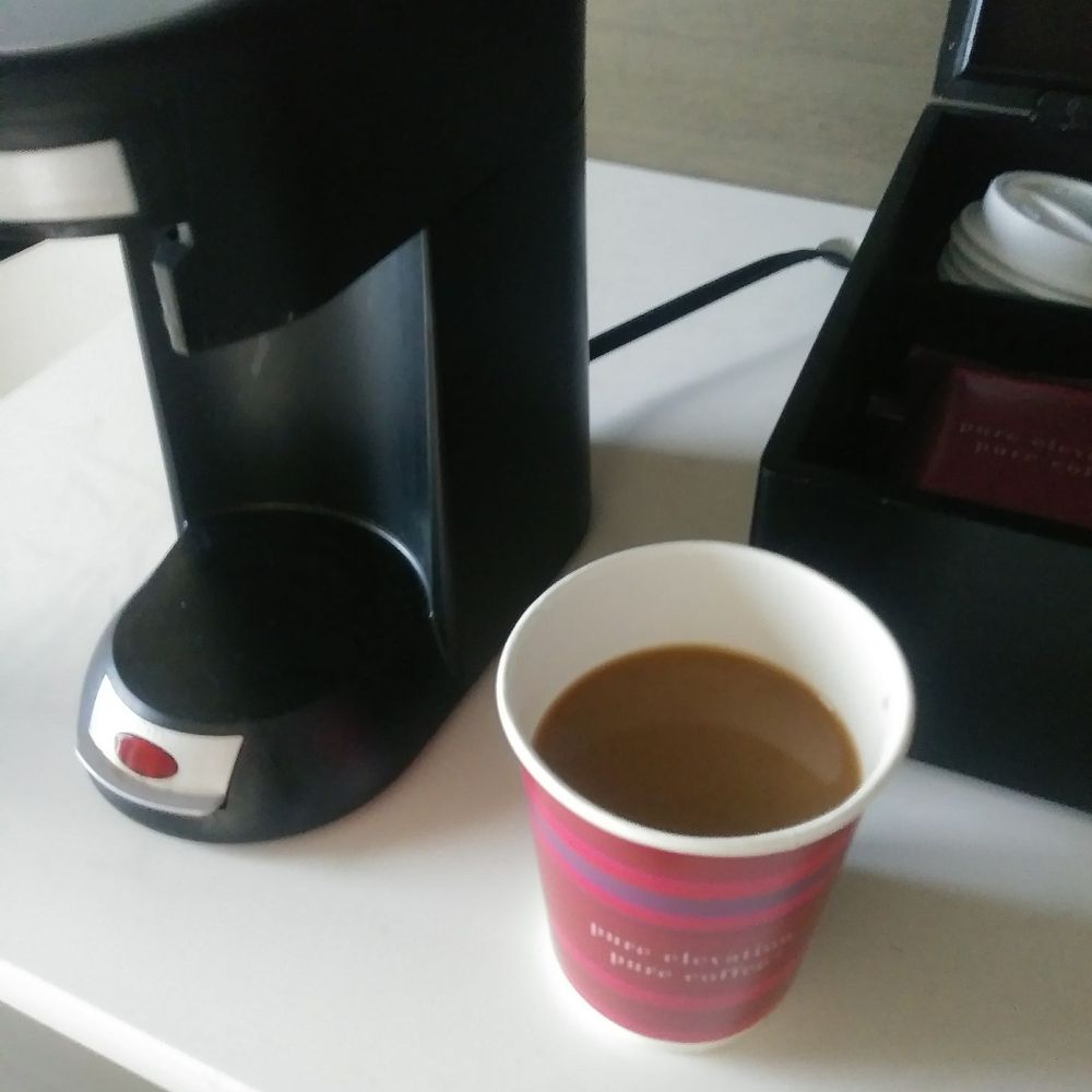 Marriott Savannah Riverfront - Do you like plastic coffee taste? Its the only "free" amenity here. - Hotels Near Me - Savannah, Georgia Marriott Savannah Riverfront - Do you like plastic coffee taste? Its the only "free" amenity here. - Hotels Near Me - Savannah, Georgia