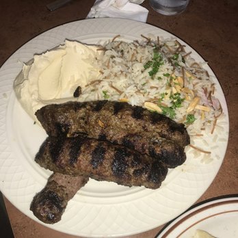 Kabob House - Meat Kafta plate - Middle Eastern Near Me - Warren, Michigan Kabob House - Meat Kafta plate - Middle Eastern Near Me - Warren, Michigan
