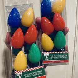 Dollar Tree - Dollar Tree -- light-up string light necklaces