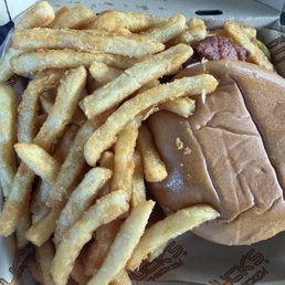 Chicken Sandwich Combo with Basket of Fries