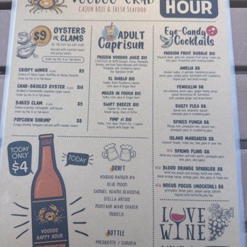 Voodoo Crab - Centereach - Happy Hour @voodoocrab! - Seafood Near Me - Centereach, New York Voodoo Crab - Centereach - Happy Hour @voodoocrab! - Seafood Near Me - Centereach, New York