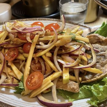 When In Bangkok - Crispy sea bass. Delicious! - Thai Near Me - Flushing, New York When In Bangkok - Crispy sea bass. Delicious! - Thai Near Me - Flushing, New York
