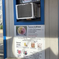 Pupuseria Salvadorena - Outside menu, cash only!!