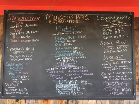 Menu photo 5 Malson's BBQ Kingsland, GA