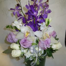 The Secret Garden - Small Orchid arrangement