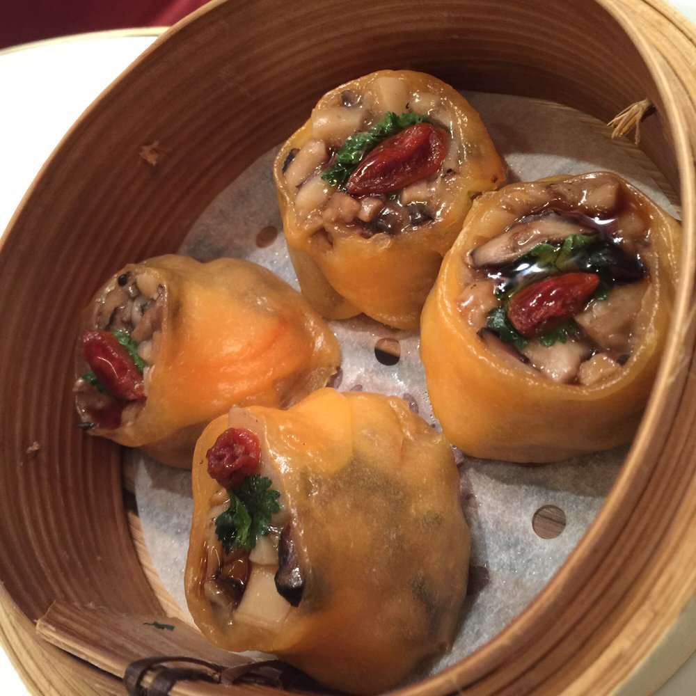 Work in Progress - Steamed mushroom dumplings.  Remarkably complex dish. - Bars Near Me - Sydney, NSW