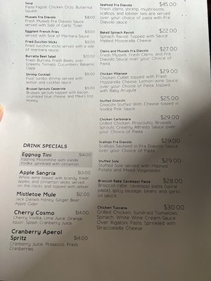 Menu photo 2 Nonna Lucia's Family Restaurant Watertown, CT