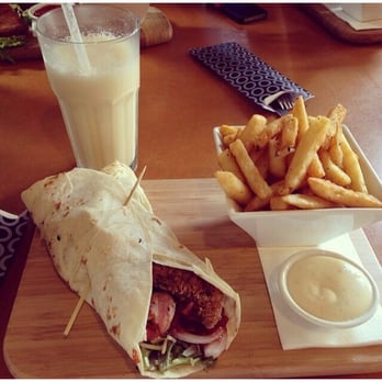 Agatha's Food Store - Tex Mex wrap with fries and aioli - Restaurants Near Me - Port Noarlunga, SA