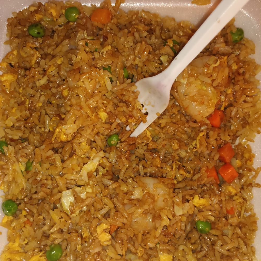 Shrimp fried rice Shrimp fried rice
