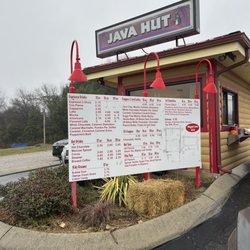 Java Hut - Menu!