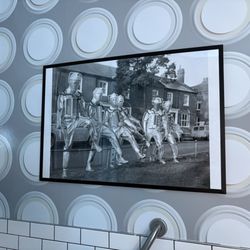 Lawson's Fish & Chips - Artwork in the first washroom