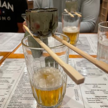 Momo Sushi - Sake Bomb - Japanese Near Me - Milford, Connecticut Momo Sushi - Sake Bomb - Japanese Near Me - Milford, Connecticut