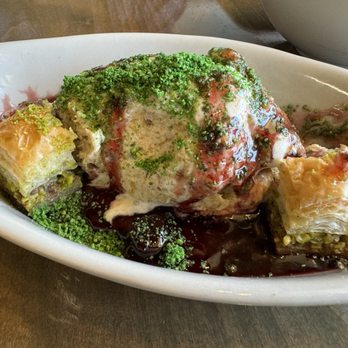 Sofra Grill - Baklava Ice Cream - Mediterranean Near Me - South San Francisco, California