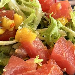 Joe's on the Beach - Ahi tuna crudo, very yummy!