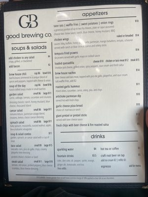 Menu photo 3 Good Brewing Sultan, WA Menu photo 3 Good Brewing Sultan, WA