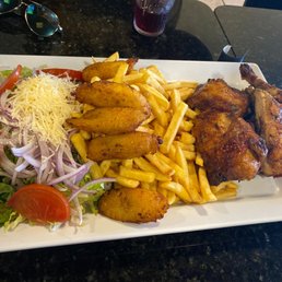 Pollo a la brasa, combo #1 Pollo a la brasa, combo #1