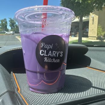 Papi Clary's Kitchen - Ube horchata - Asian Fusion Near Me - Concord, California
