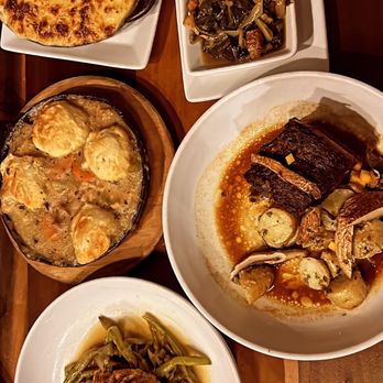 Cochon RESTAURANT - Macaroni & Cheese Casserole Smothered Greens Rabbit & Dumplings Louisiana Cochon Grilled Beef Short Rib - Cajun/Creole Near Me - New Orleans, Louisiana Cochon RESTAURANT - Macaroni & Cheese Casserole Smothered Greens Rabbit & Dumplings Louisiana Cochon Grilled Beef Short Rib - Cajun/Creole Near Me - New Orleans, Louisiana