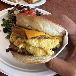 Sun-Rise Sandwich (vegan) BOMB!