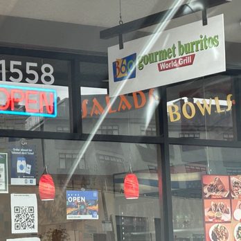 360 Gourmet Burritos - a storefront - Mexican Near Me - Walnut Creek, California 360 Gourmet Burritos - a storefront - Mexican Near Me - Walnut Creek, California