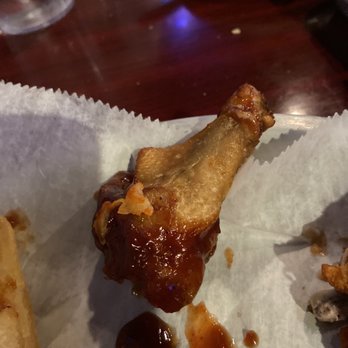 Three Dollar Cafe - Asked for extra wet wings and this is what I received - Sports Bars Near Me - Chamblee, Georgia Three Dollar Cafe - Asked for extra wet wings and this is what I received - Sports Bars Near Me - Chamblee, Georgia