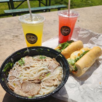 Saiga Vietnamese Eatery - Beef Brisket pho, fried egg banh mi, strawberry lemonade, kumquat spritzer - Vietnamese Near Me - Irvine, California Saiga Vietnamese Eatery - Beef Brisket pho, fried egg banh mi, strawberry lemonade, kumquat spritzer - Vietnamese Near Me - Irvine, California