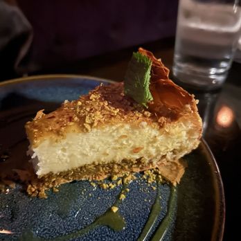 Cedar Agave - Baklava Cheesecake - Mexican Near Me - Redlands, California