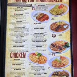 El Corral Mexican Grill - Menu