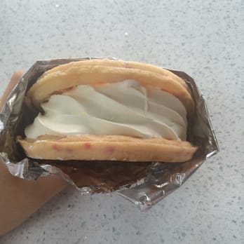 The Custard Hut - Strawberry waffle and vanilla custard - Ice Cream & Frozen Yogurt Near Me - Dearborn Heights, Michigan The Custard Hut - Strawberry waffle and vanilla custard - Ice Cream & Frozen Yogurt Near Me - Dearborn Heights, Michigan