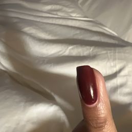 Chipped corner