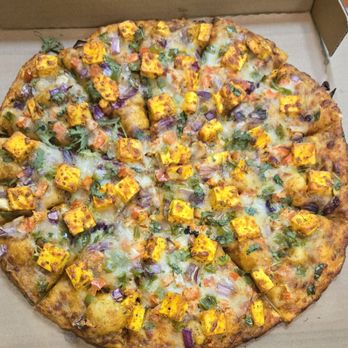 Desi Pizza Bite - Chilling Paneer - Pizza Near Me - Rancho Cucamonga, California
