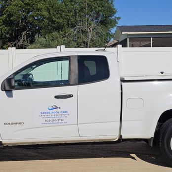 Sands Pool Care - IF YOU SEE THIS TRUCK YOU CAN BE SURE IT JUST LEFT A CLEAN POOL! - Pool Cleaners Near Me - Lexington, South Carolina Sands Pool Care - IF YOU SEE THIS TRUCK YOU CAN BE SURE IT JUST LEFT A CLEAN POOL! - Pool Cleaners Near Me - Lexington, South Carolina