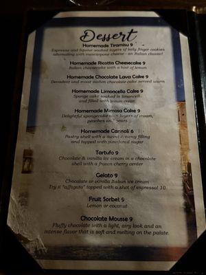 Menu photo 1 Via Sforza Trattoria Westport, CT Menu photo 1 Via Sforza Trattoria Westport, CT