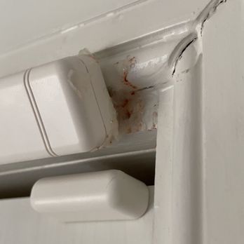Safe Haven Security Services - The wood chipped off as well as the terrible way adhesive was added. It's removal will most likely have more wood chipped off. - Security Systems Near Me Safe Haven Security Services - The wood chipped off as well as the terrible way adhesive was added. It's removal will most likely have more wood chipped off. - Security Systems Near Me