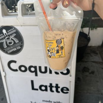 787 Coffee - Iced Coquito Latte - Coffee & Tea Near Me - New York, New York