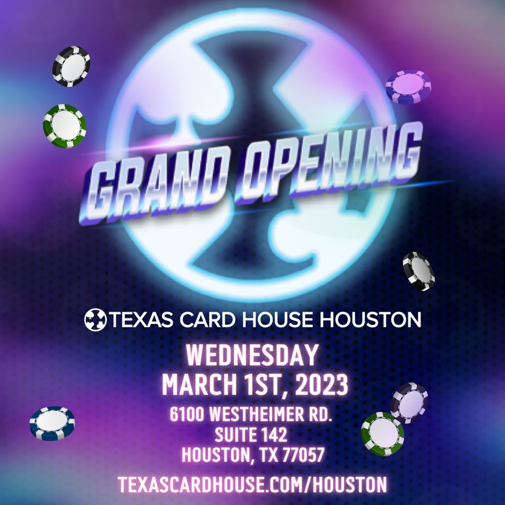TEXAS CARD HOUSE Updated September 2024 6100 Westheimer Rd, Houston