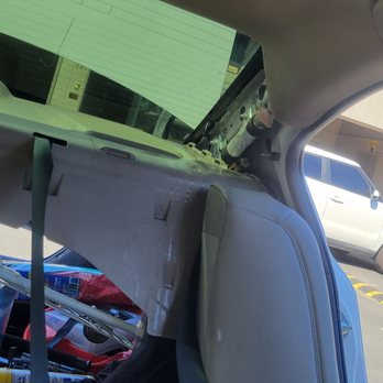Automotive Image - Them taking the panel off again but they couldn't fix what they messed up, and you can see all the liquid they left - Car Window Tinting Near Me - Santee, California Automotive Image - Them taking the panel off again but they couldn't fix what they messed up, and you can see all the liquid they left - Car Window Tinting Near Me - Santee, California
