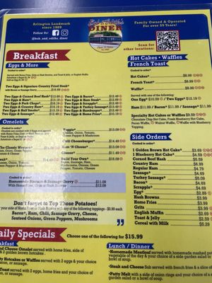 Menu photo 1 Bob & Edith's Diner - Manassas Corner Manassas, VA