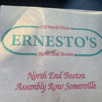 Ernesto's - 2 locations....North End or Assembly Row, Somerville - Pizza Near Me - Boston, Massachusetts