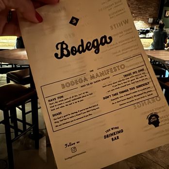 Bodega Wine Bar - Menu - Wine Bars Near Me - Santa Monica, California