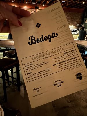 Menu photo 3 Bodega Wine Bar Santa Monica, CA