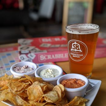 Schoolhouse Brewery - Chip n dips - Breweries Near Me - Falmouth, Nova Scotia Schoolhouse Brewery - Chip n dips - Breweries Near Me - Falmouth, Nova Scotia