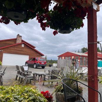 Rainier View Winery & Nursery - view from where we sat on the patio - Wineries Near Me - Graham, Washington Rainier View Winery & Nursery - view from where we sat on the patio - Wineries Near Me - Graham, Washington