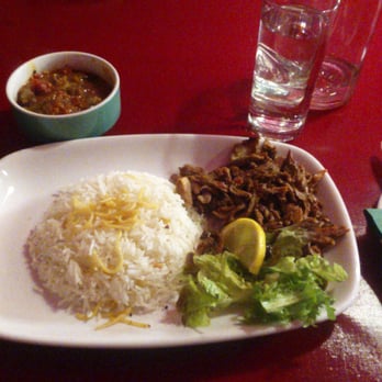 Pomegranate Restaurant - Lamb shawarma. Yum! - Middle Eastern Near Me - Edinburgh, EDH