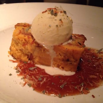 Root Down - Pumpkin Pie Bread Pudding. So delicious! - New American Near Me - Denver, Colorado