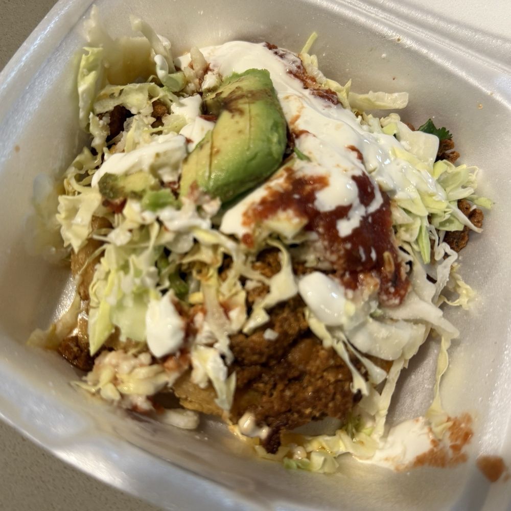 Tacos Los Carnales - Sope de chorizo - Tacos Near Me - Upland, California