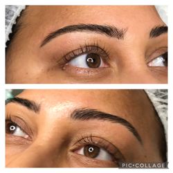 North Dallas Permanent Cosmetics - Microblade fill in look
